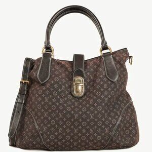 Louis Vuitton Brown Monogram Mini Lin Idylle Elegie Tote